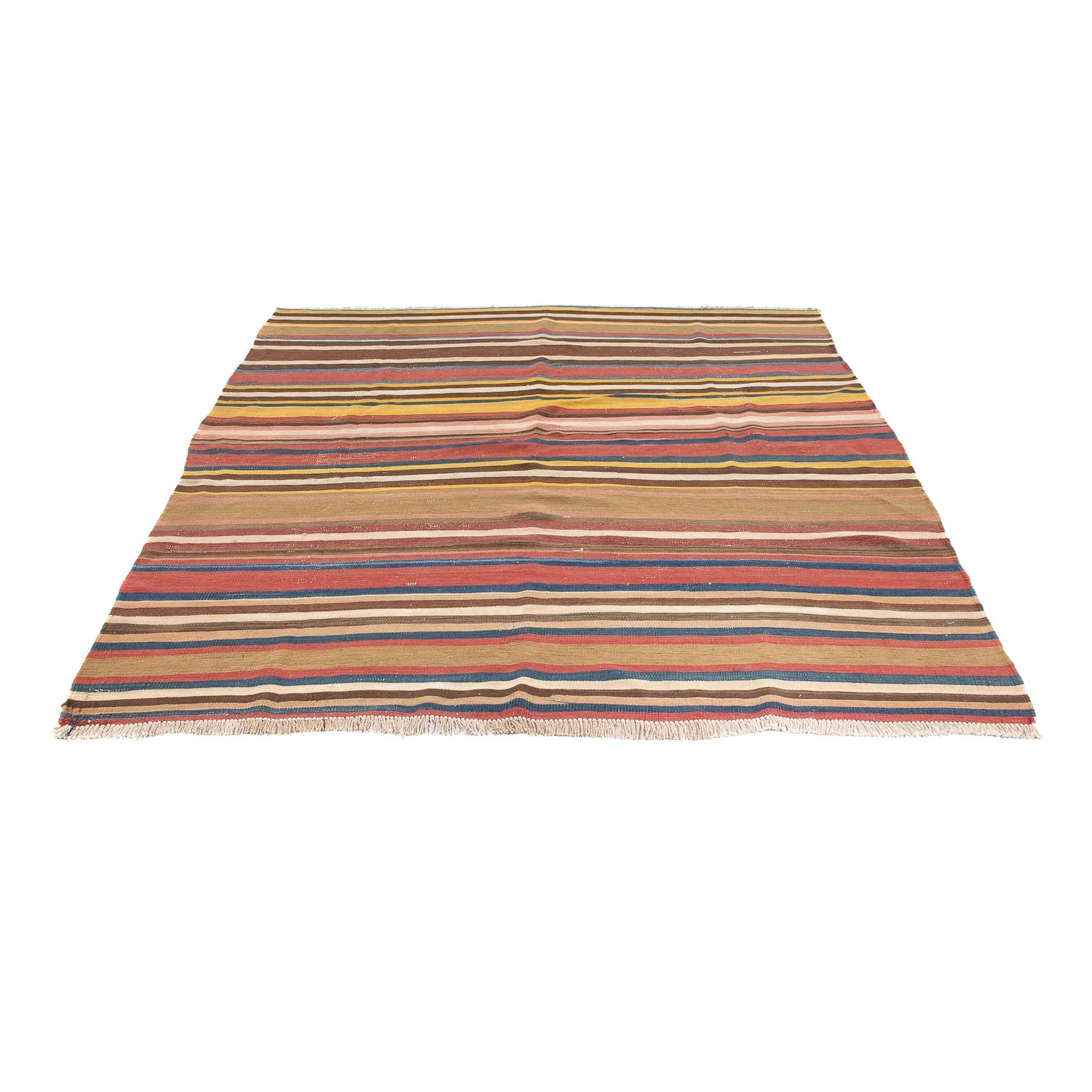 Kelim Teppich - Old - 215 x 172 cm - mehrfarbig - Image 5