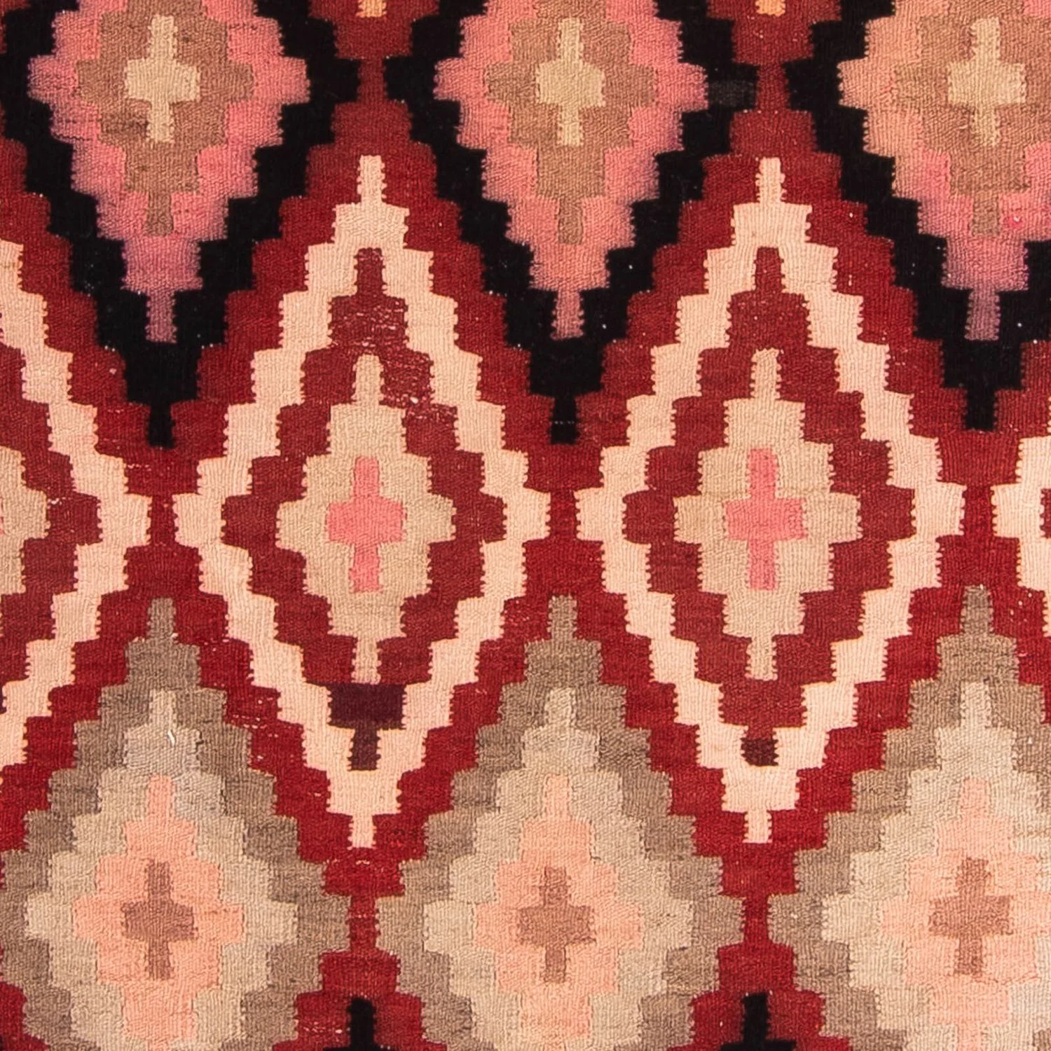 Kelim Teppich - Old 220 x 160 cm - mehrfarbig - Image 2