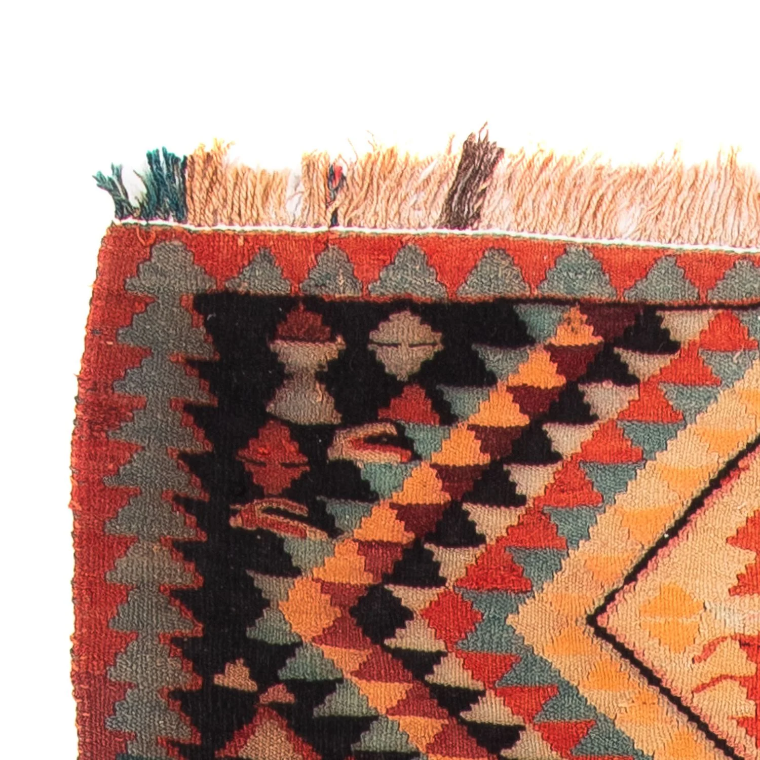 Kelim Teppich - Old 260 x 130 cm - mehrfarbig - Image 3