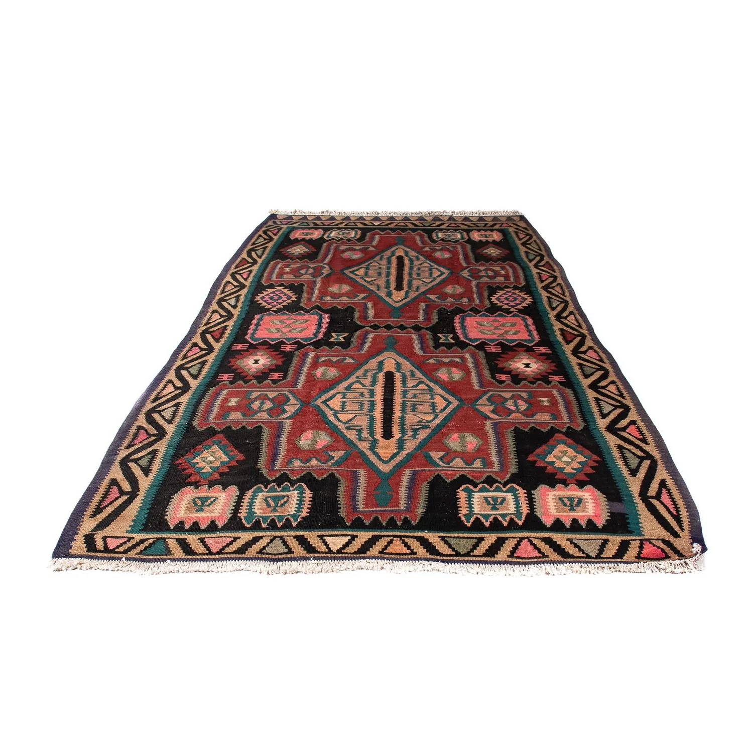 Kelim Teppich - Old 300 x 140 cm - mehrfarbig - Image 5