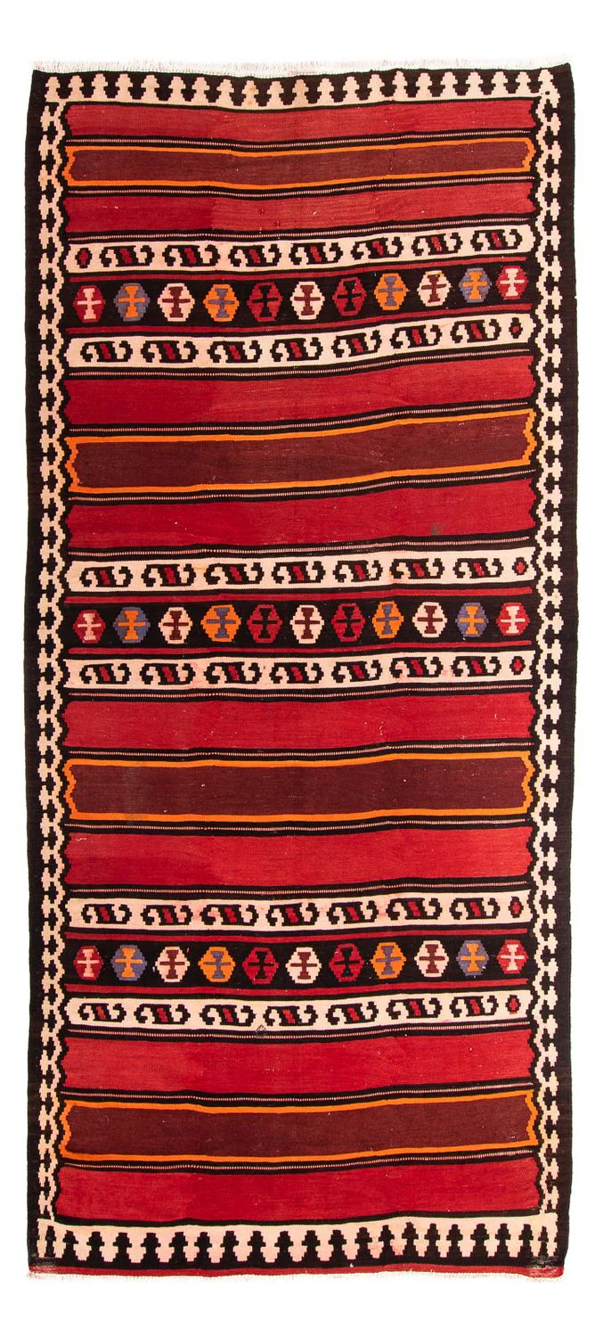 Kelim Teppich - Old 330 x 150 cm - mehrfarbig