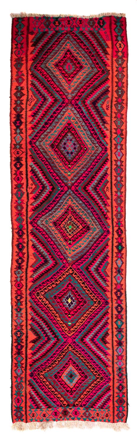 Kelim Teppich - Old 380 x 120 cm - mehrfarbig