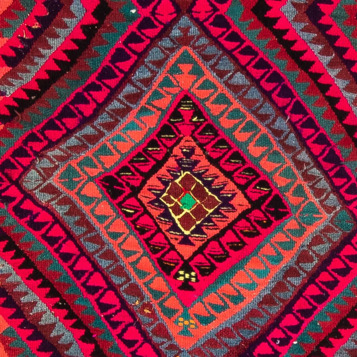 Kelim Teppich - Old 380 x 120 cm - mehrfarbig - Image 2
