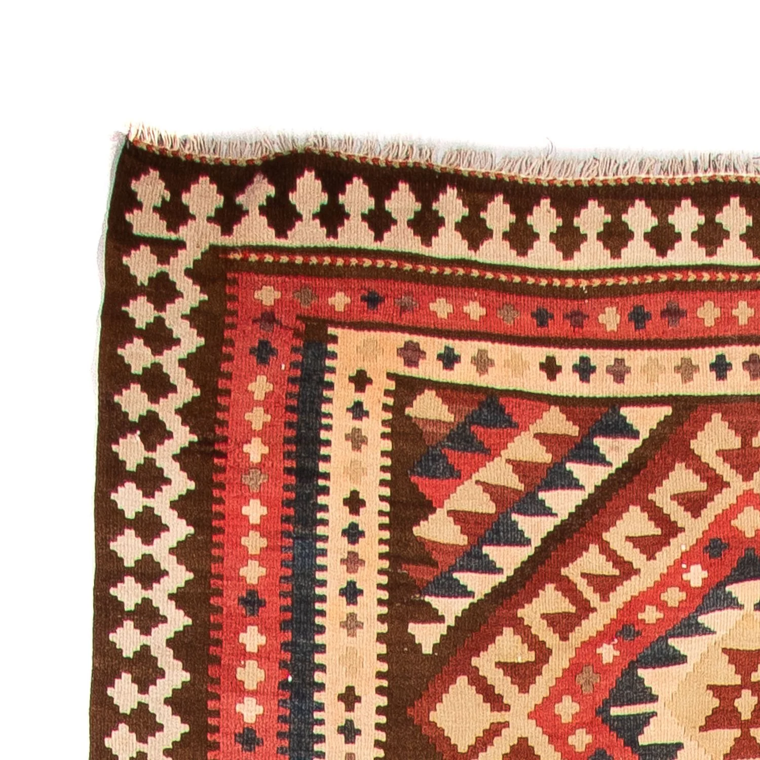 Kelim Teppich - Old 402 x 135 cm - mehrfarbig - Image 3
