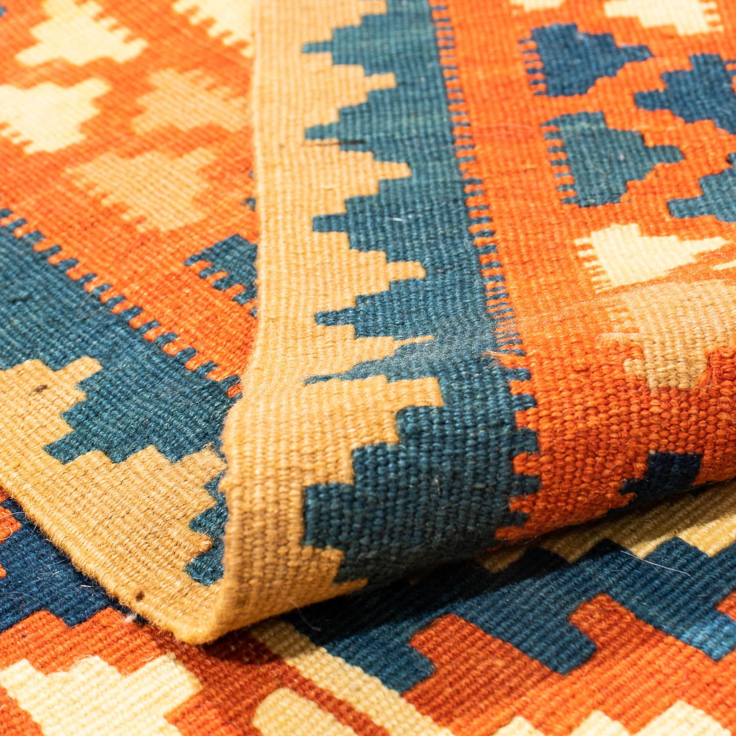 Kelim Fars Teppich 100x100cm - Image 4
