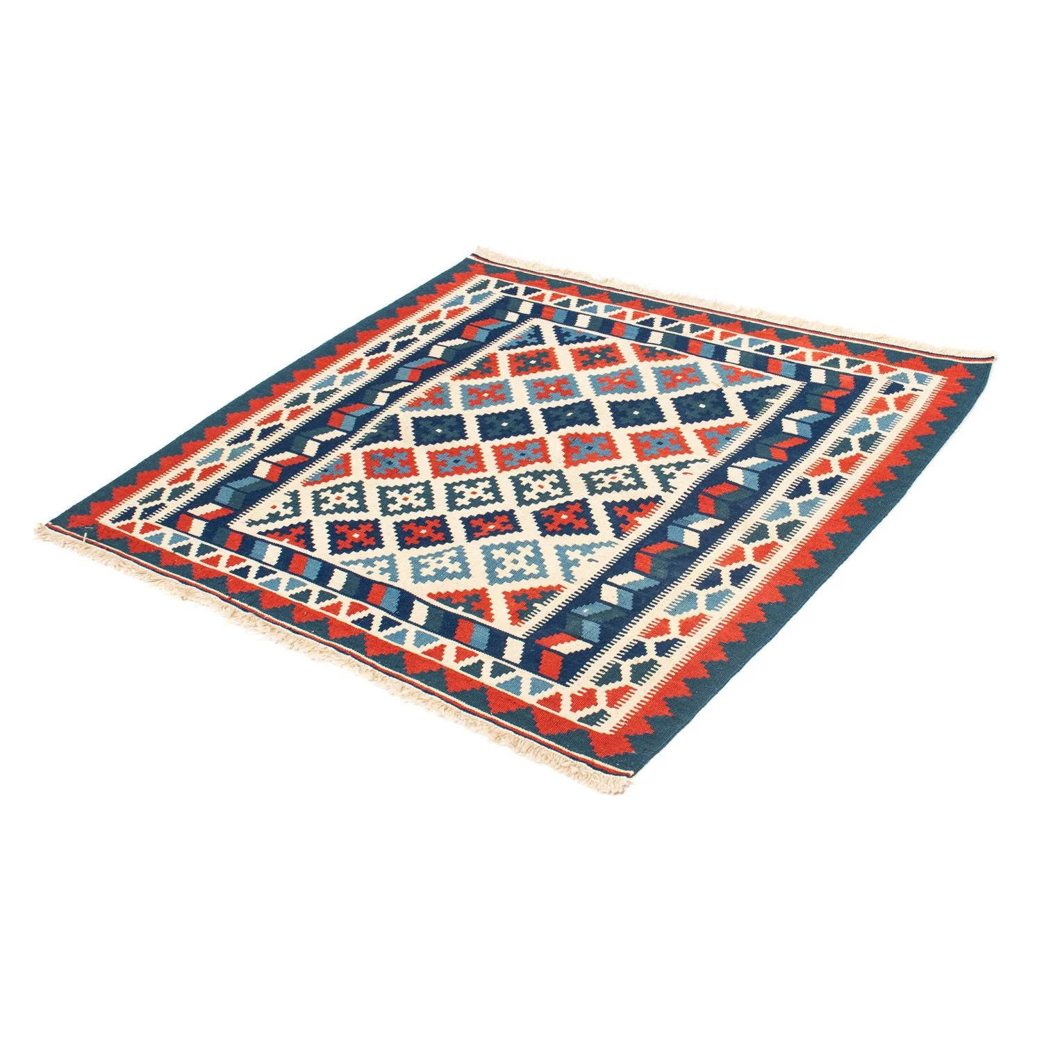 Kelim Fars Teppich 100x100cm - Image 5