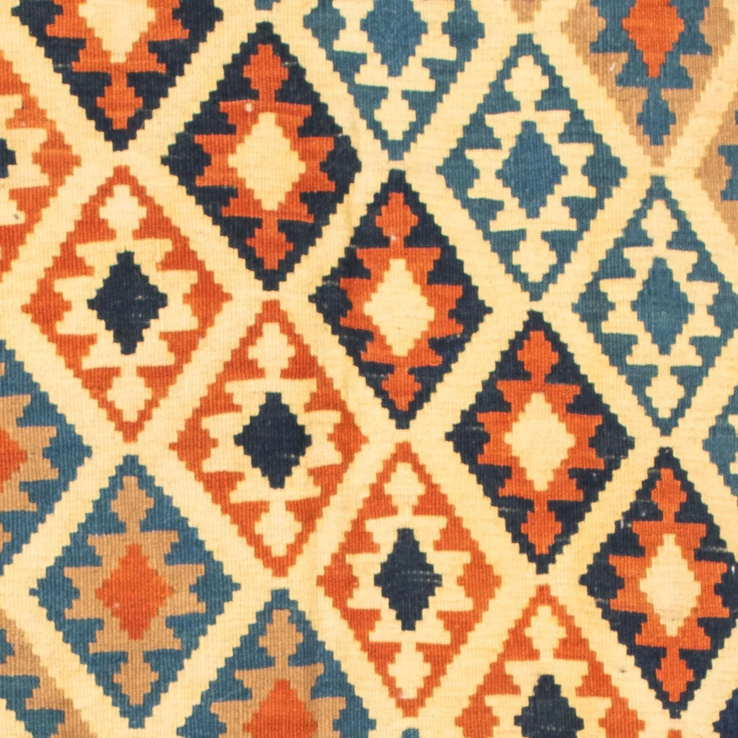 Kelim Teppich - Oriental 103 x 100 cm - beige - Image 2