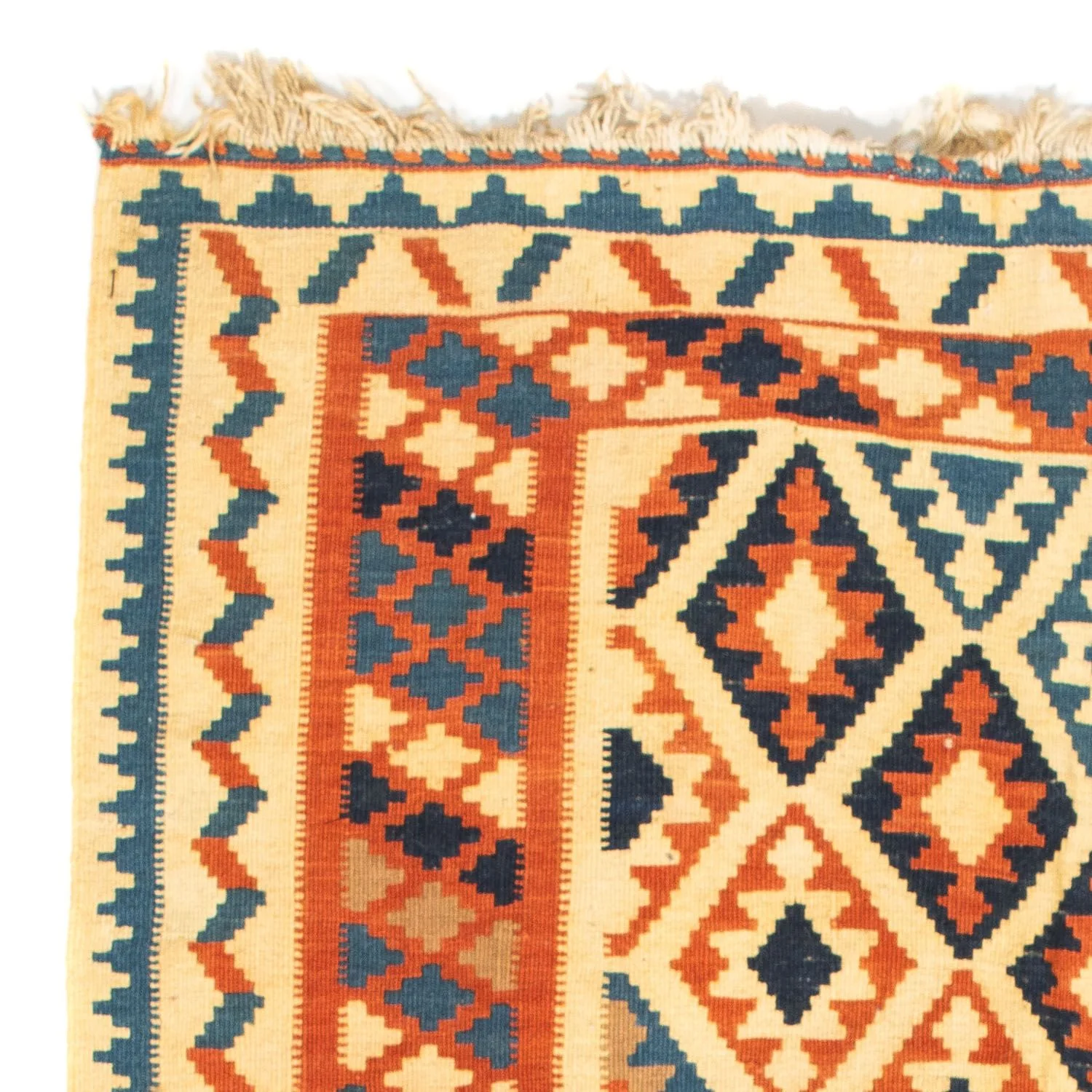 Kelim Teppich - Oriental 103 x 100 cm - beige - Image 3