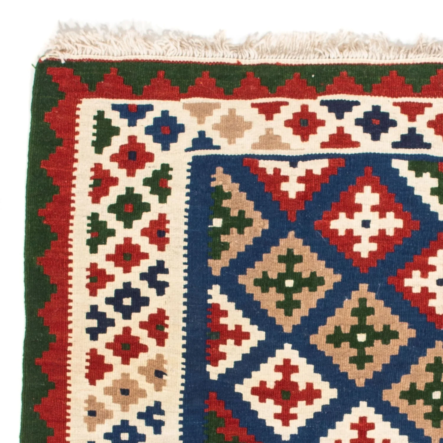 Kelim Teppich - Oriental 103 x 100 cm - dunkelblau - Image 3