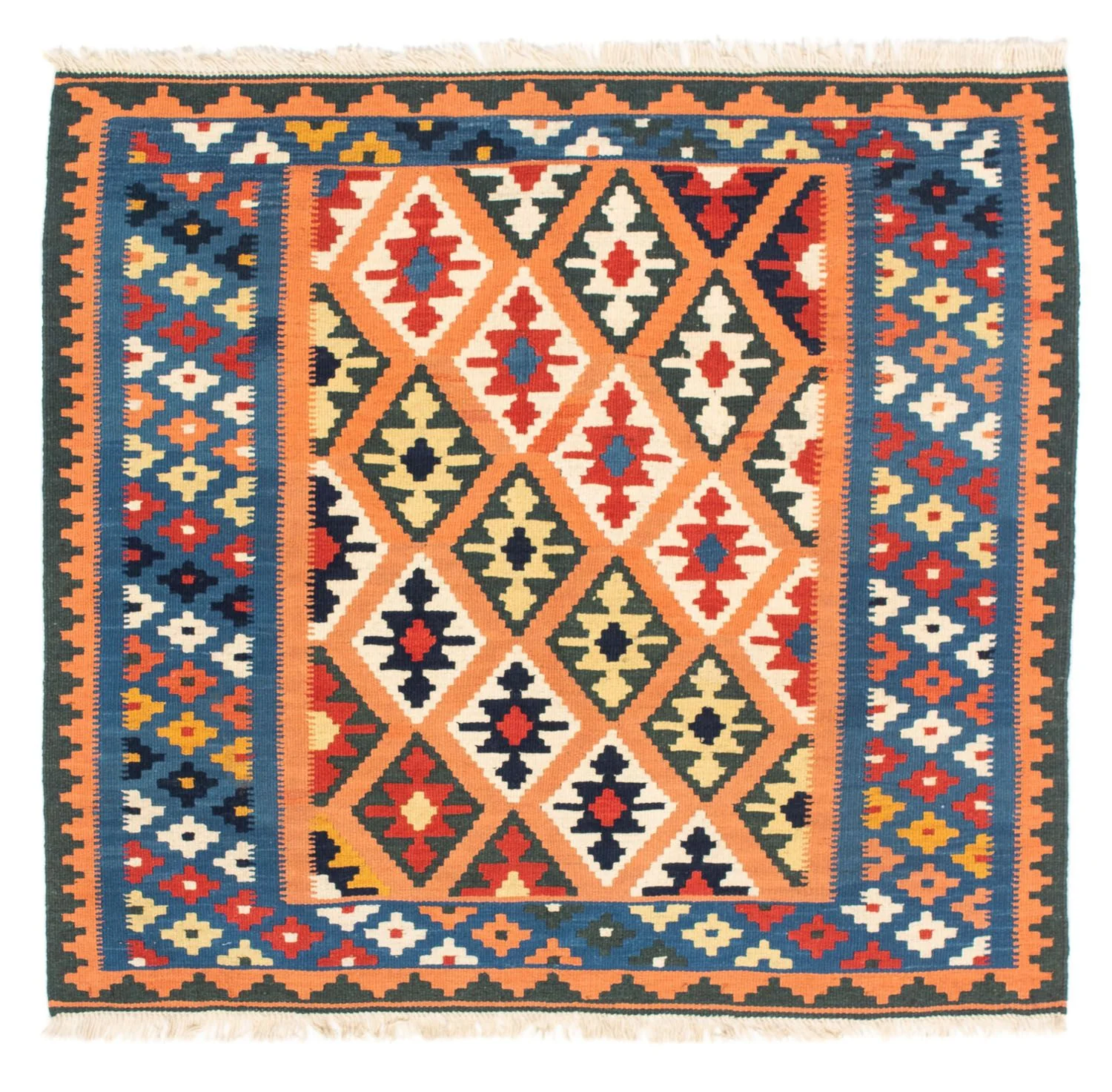 Kelim Fars Teppich 103x100cm