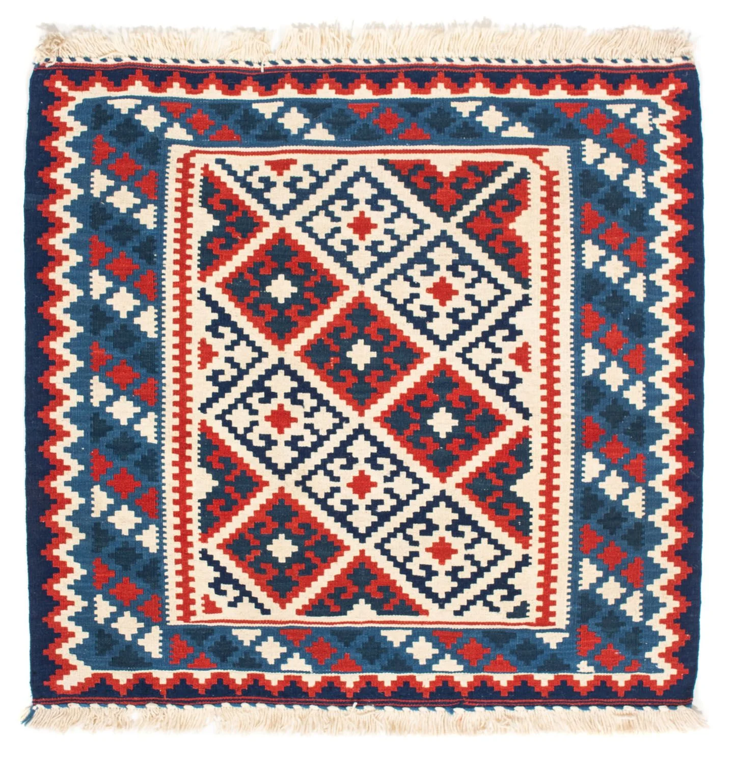 Kelim Teppich - Oriental 103 x 102 cm - beige
