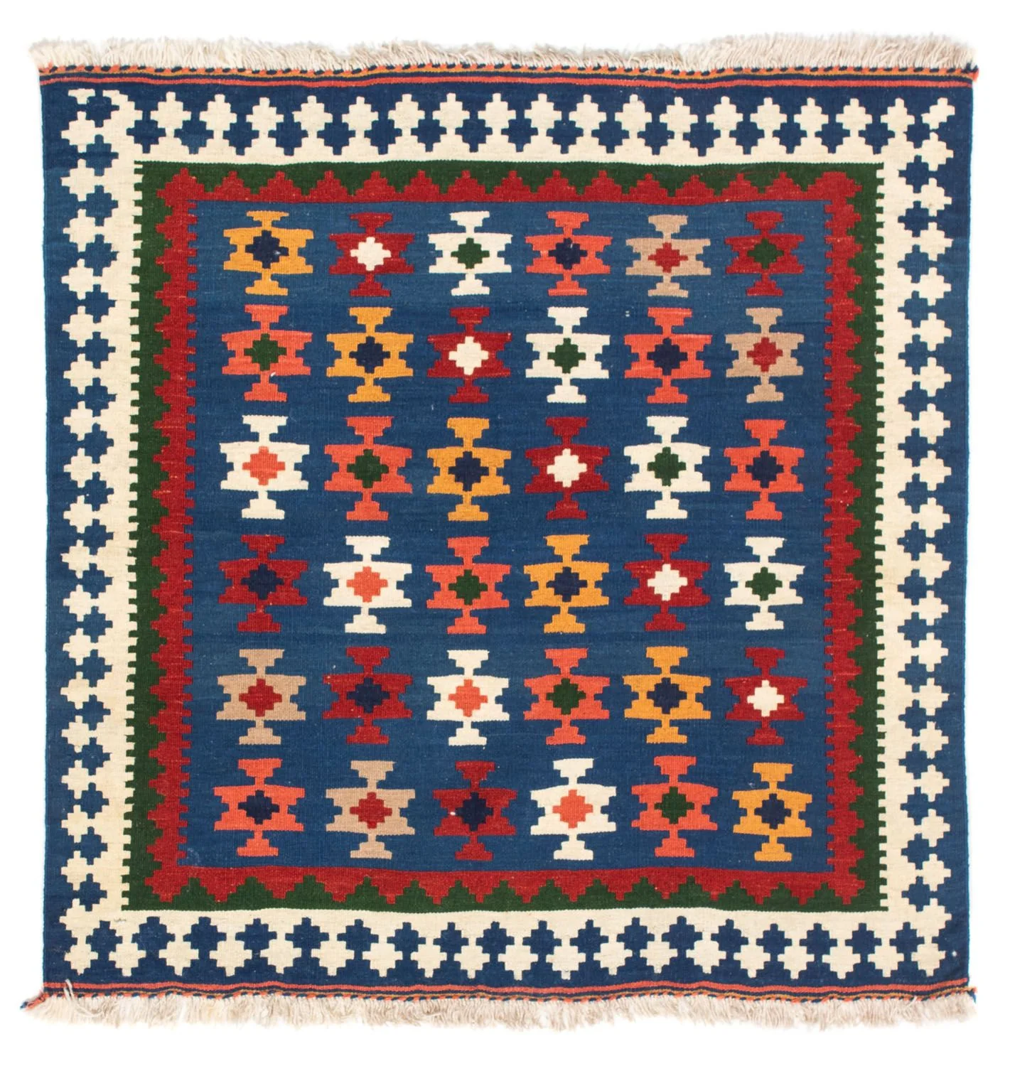 Kelim Fars Teppich 104x100cm