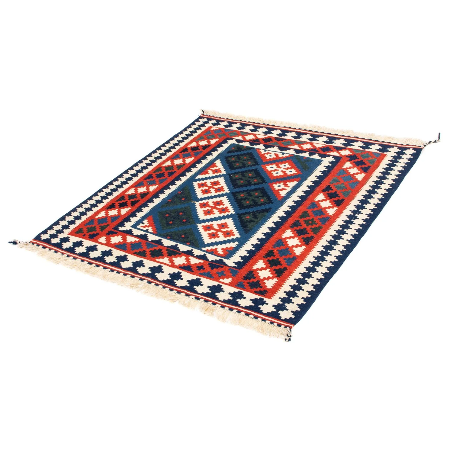 Kelim Fars Teppich 104x103cm - Image 5