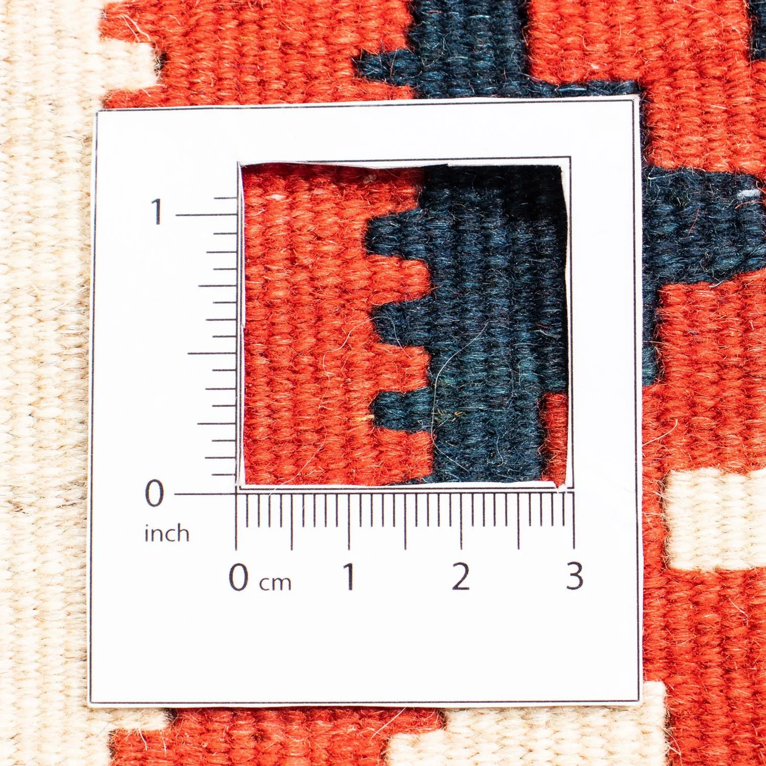 Kelim Fars Teppich 104x103cm - Image 6