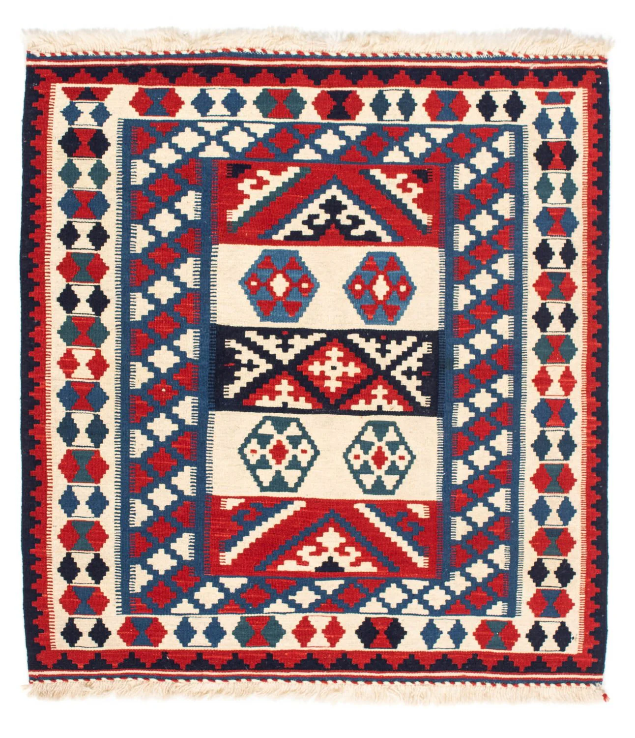 Kelim Fars Teppich 105x102cm