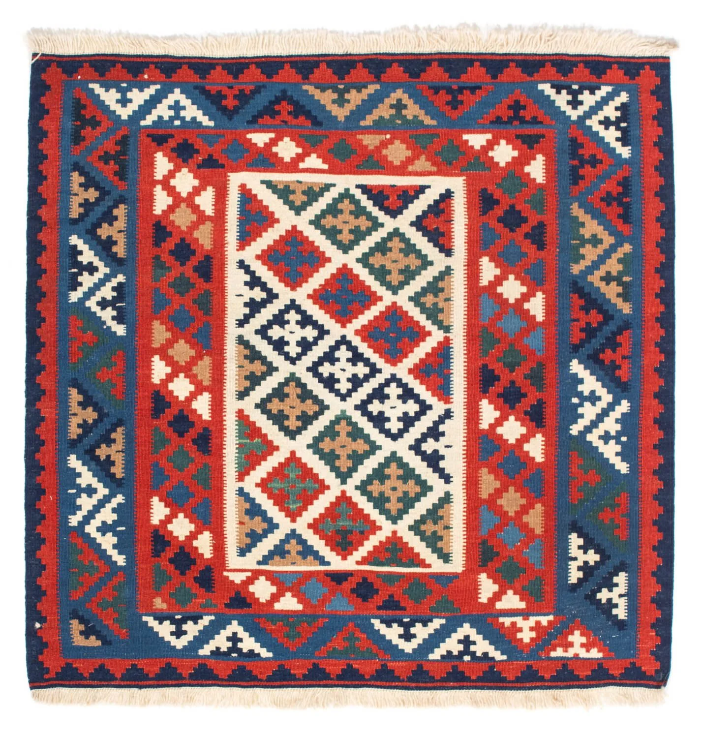 Kelim Fars Teppich 105x104cm