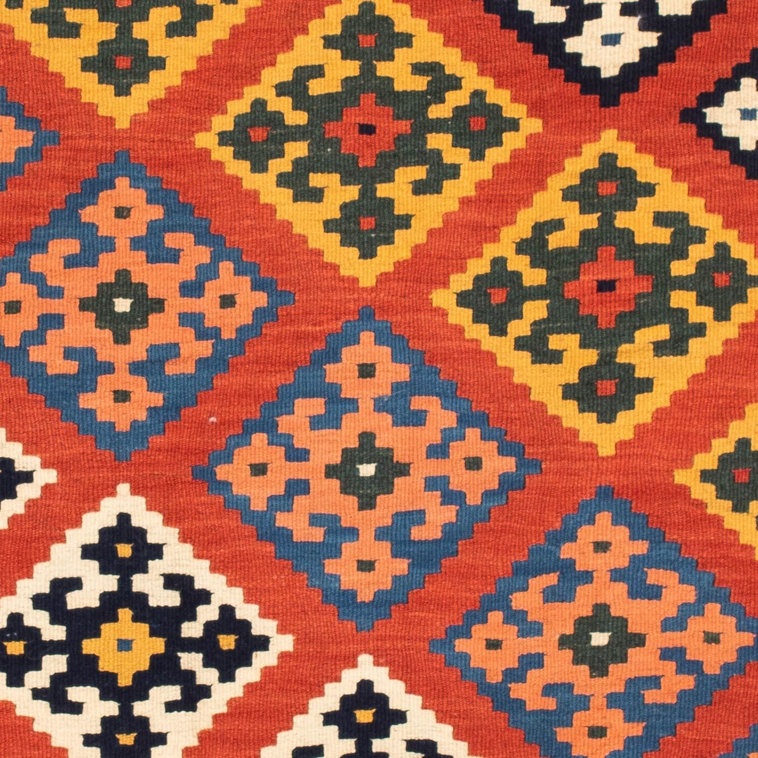 Kelim Teppich - Oriental 106 x 104 cm - rot - Image 2