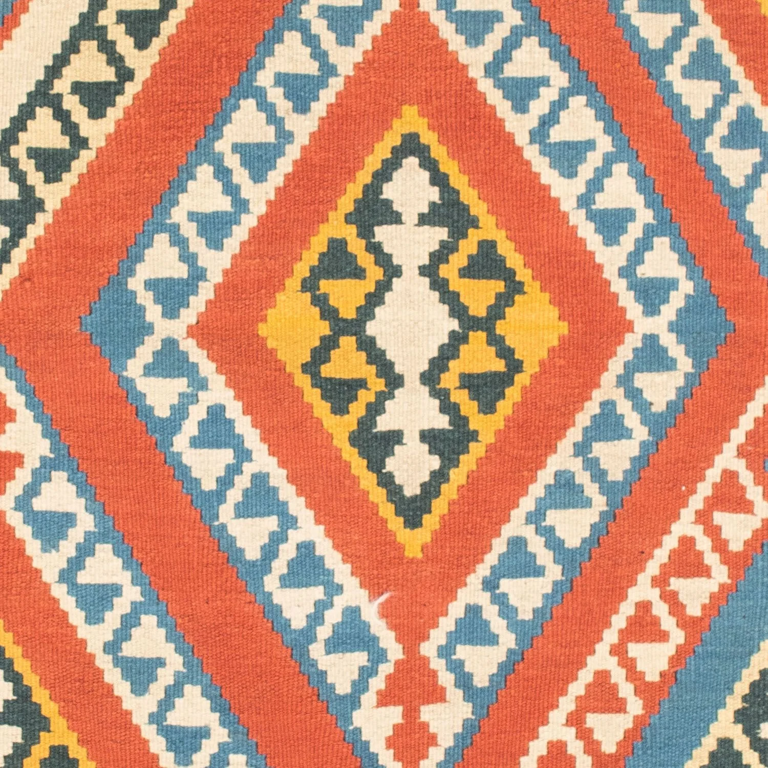 Kelim Teppich - Oriental 107 x 100 cm - orange - Image 2