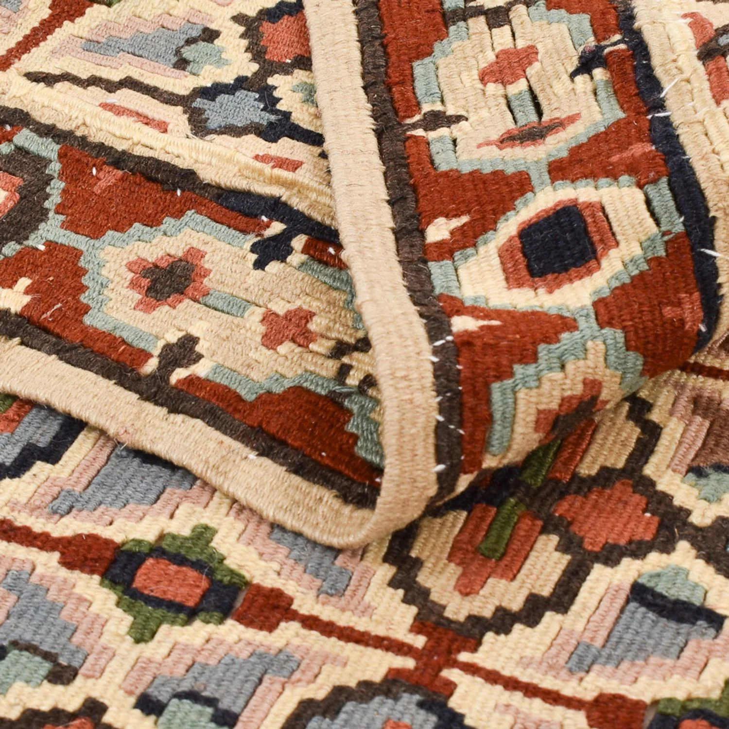 Kelim Fars Teppich 135x100cm - Image 4
