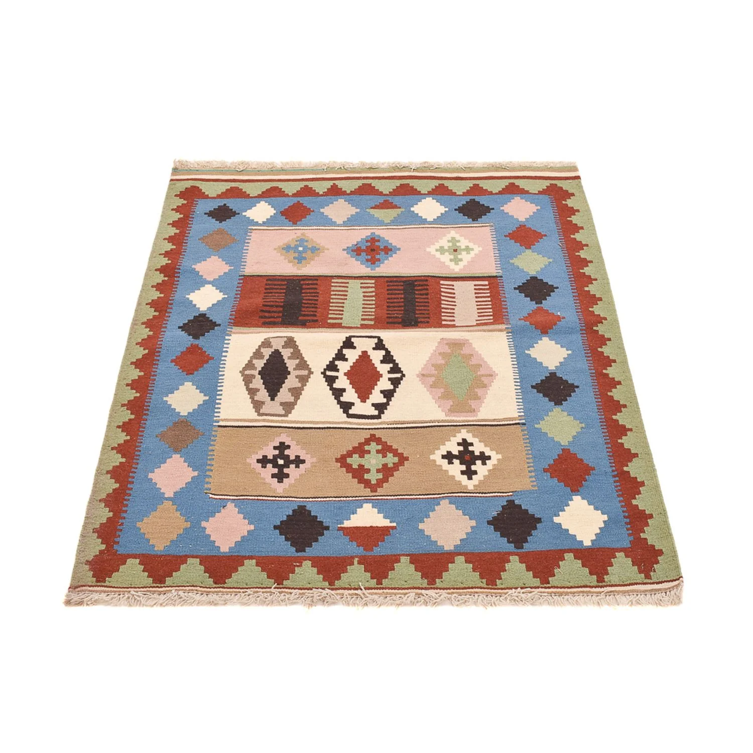 Kelim Fars Teppich 140x103cm - Image 5