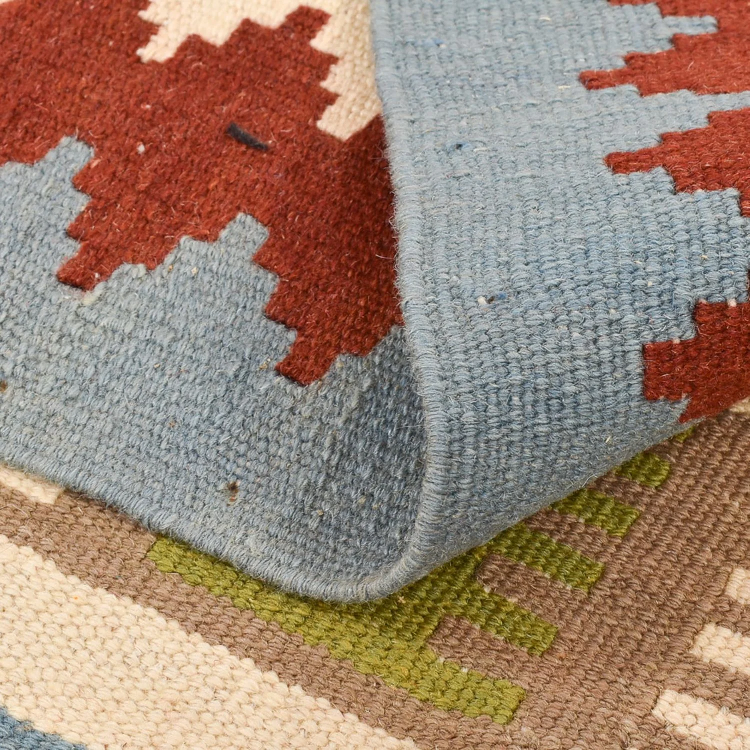 Kelim Fars Teppich 140x97cm - Image 4