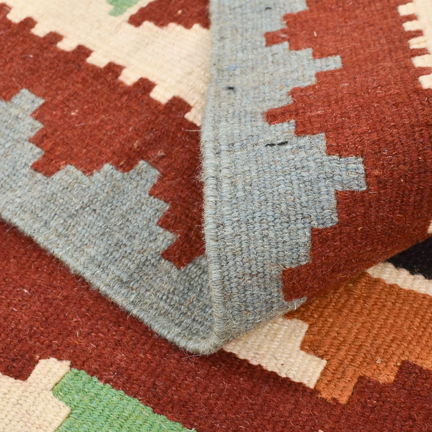 Kelim Fars Teppich 145x102cm - Image 4