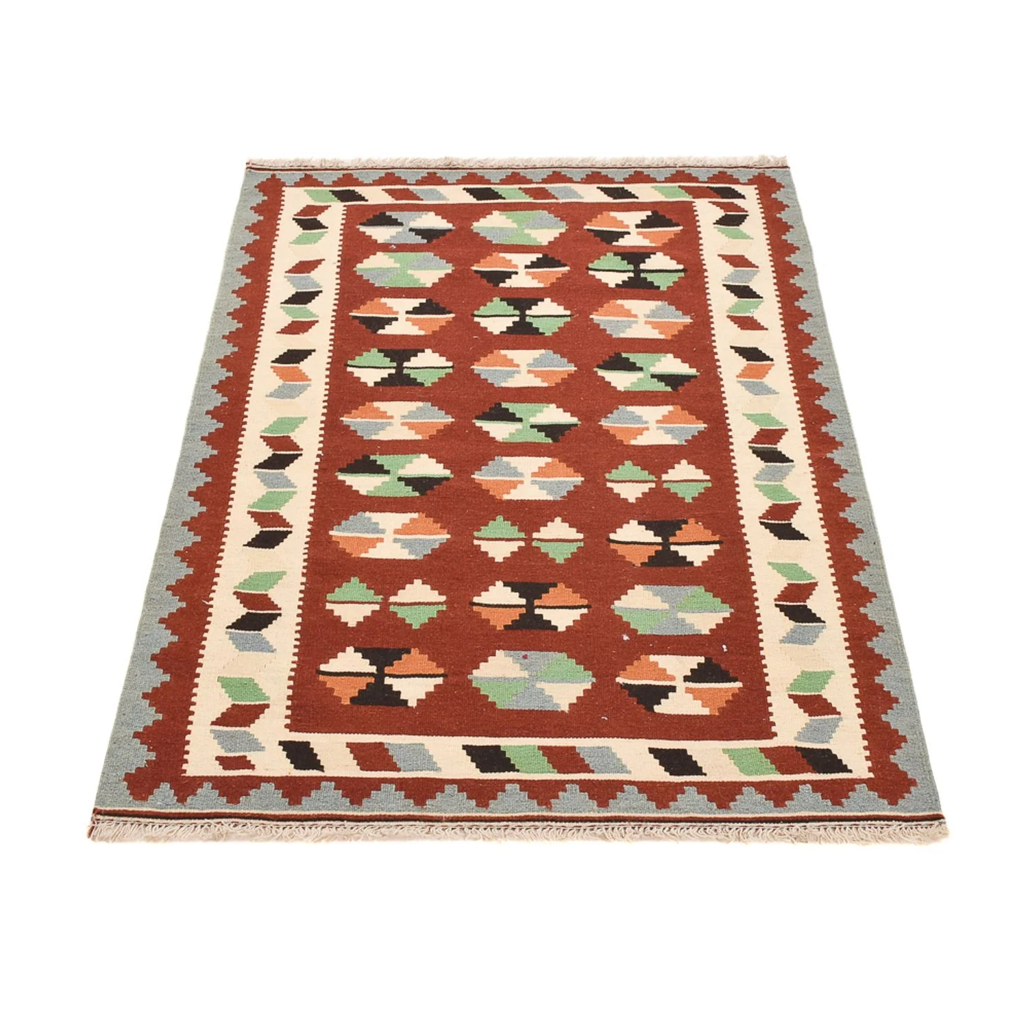 Kelim Fars Teppich 145x102cm - Image 5
