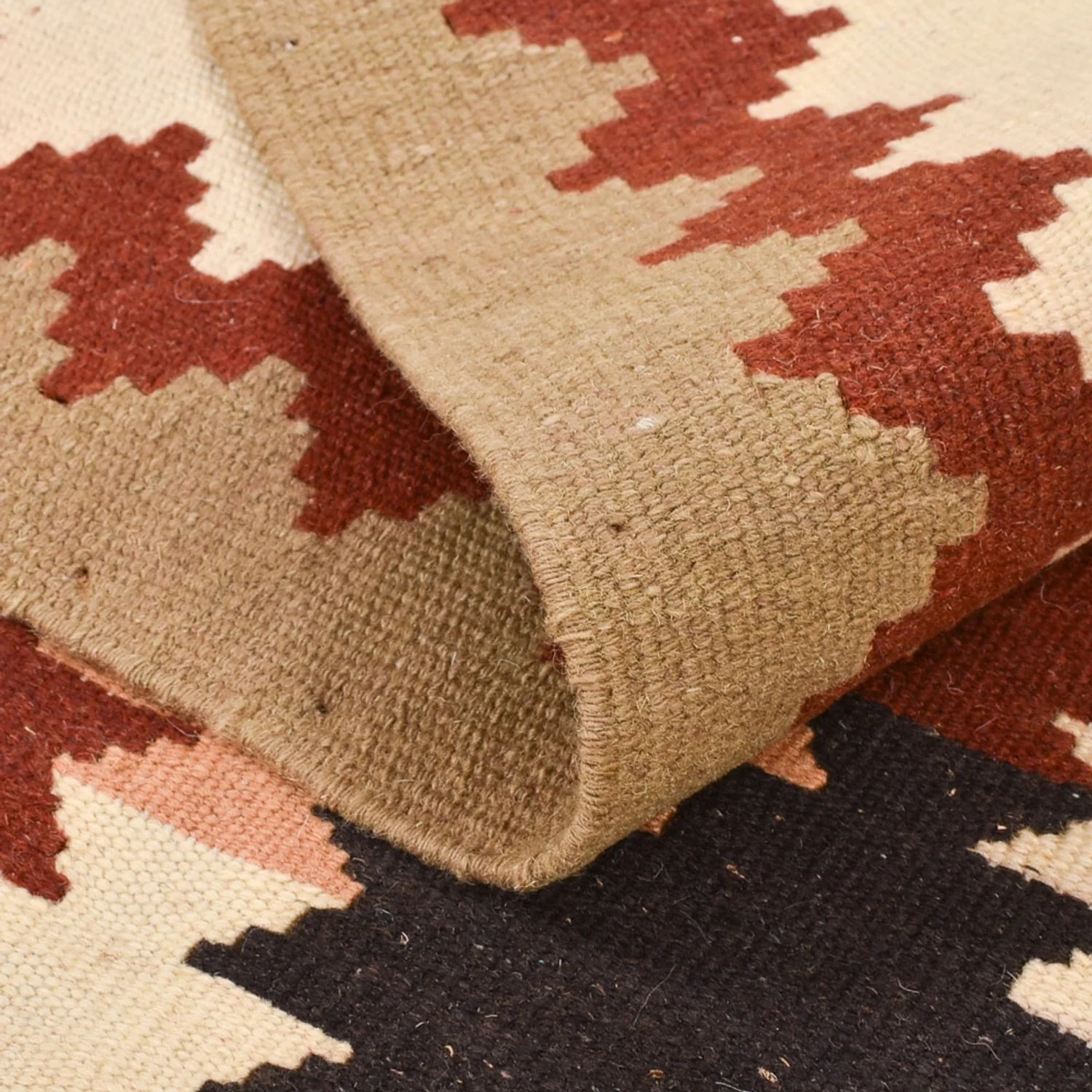 Kelim Fars Teppich 145x106cm - Image 4