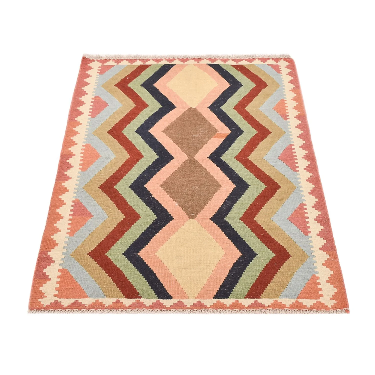 Kelim Fars Teppich 145x94cm - Image 5