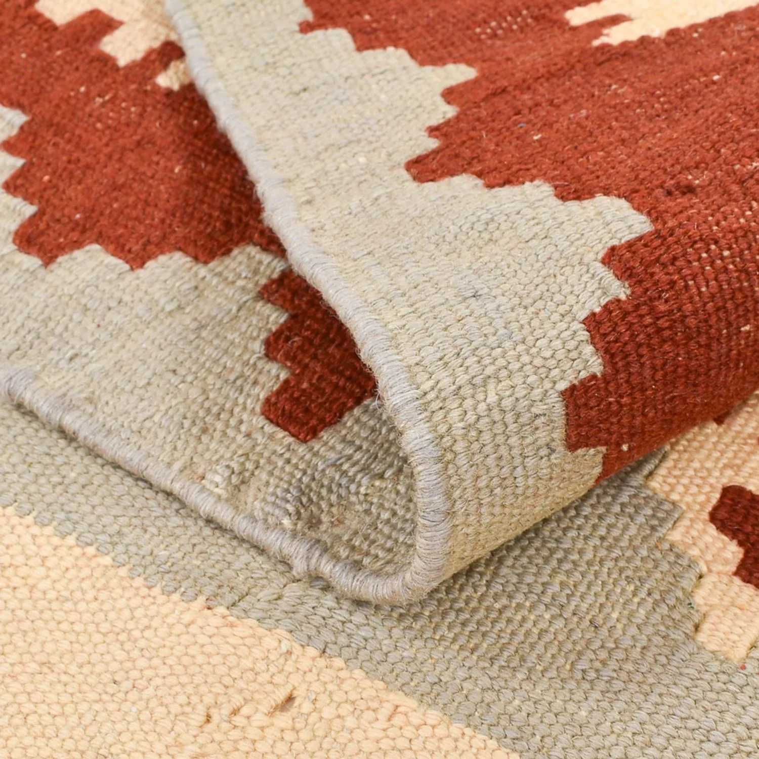 Kelim Fars Teppich 145x96cm - Image 4