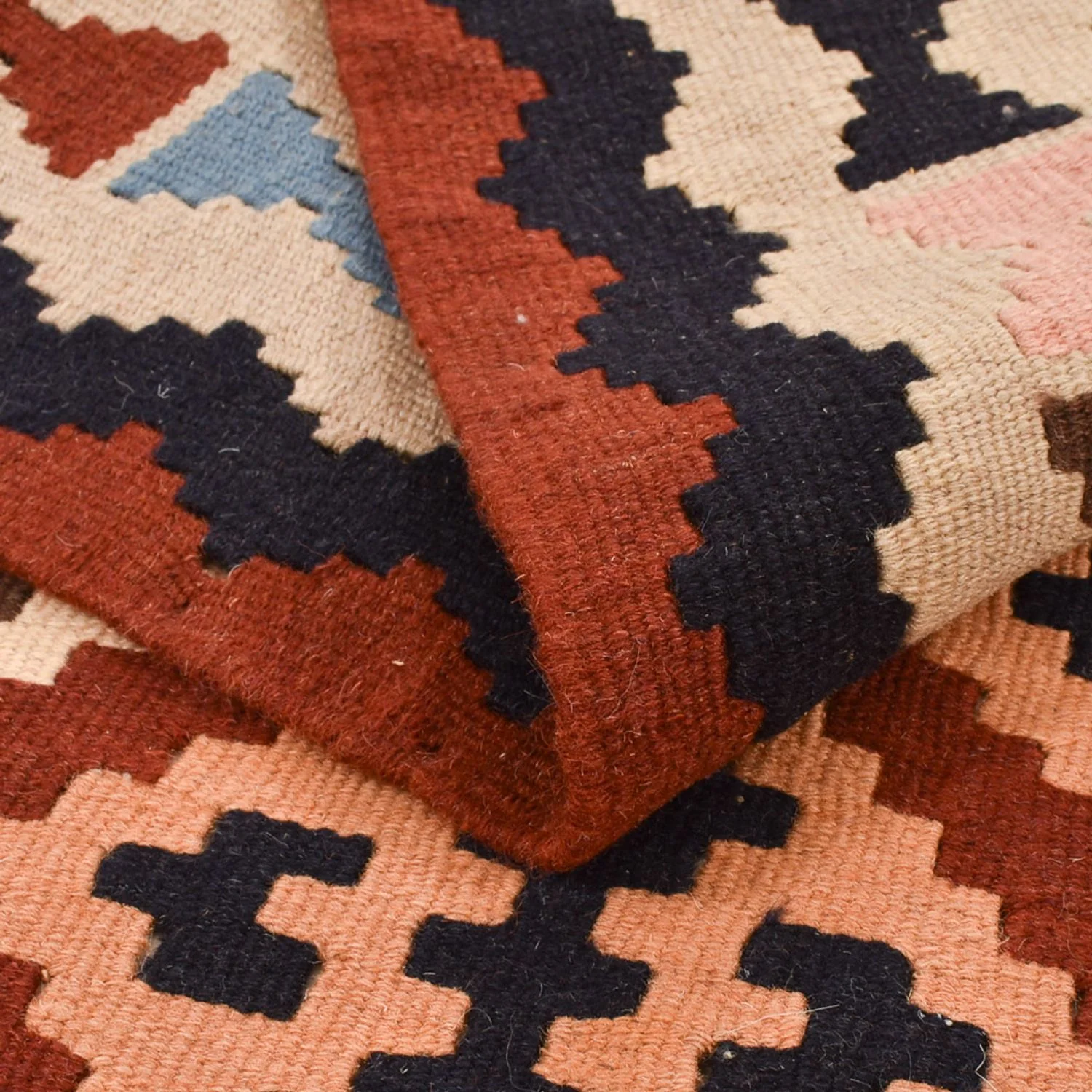 Kelim Fars Teppich 146x100cm - Image 10