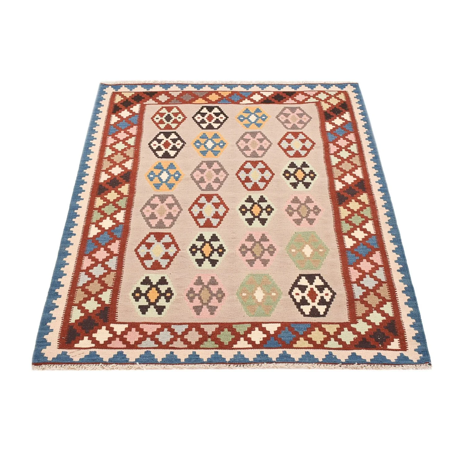 Kelim Fars Teppich 146x103cm - Image 5