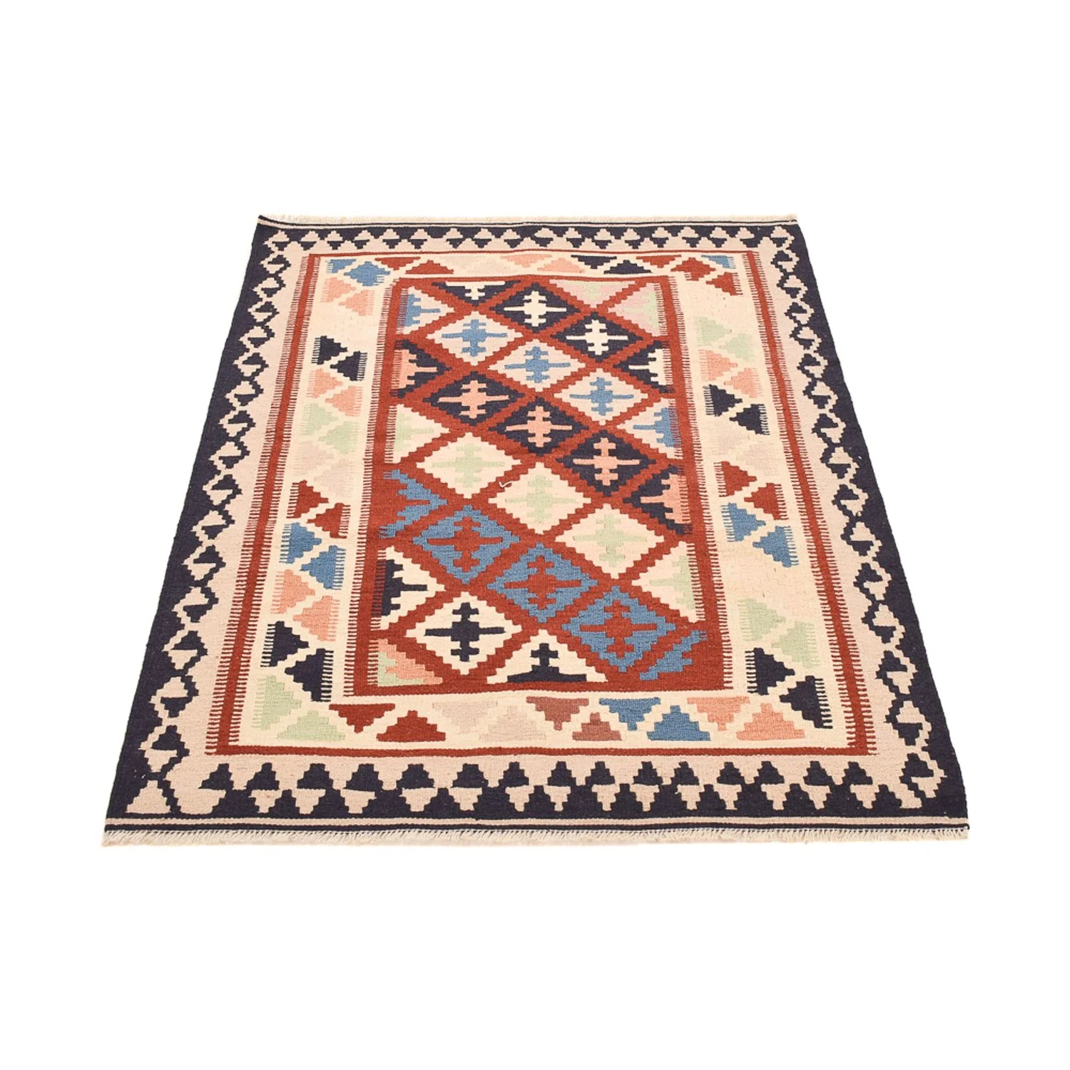 Kelim Fars Teppich 147x102cm - Image 5