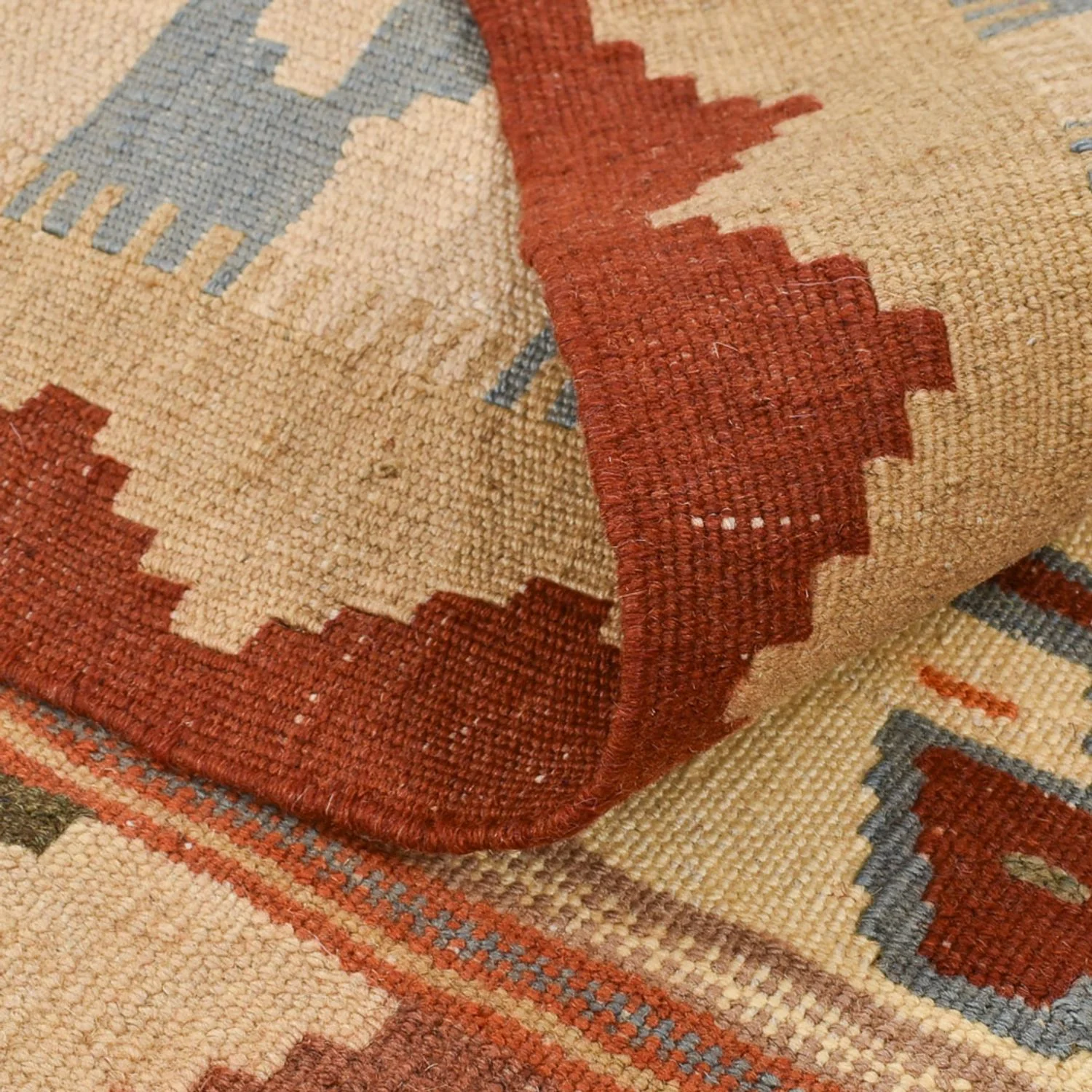 Kelim Fars Teppich 147x110cm - Image 4