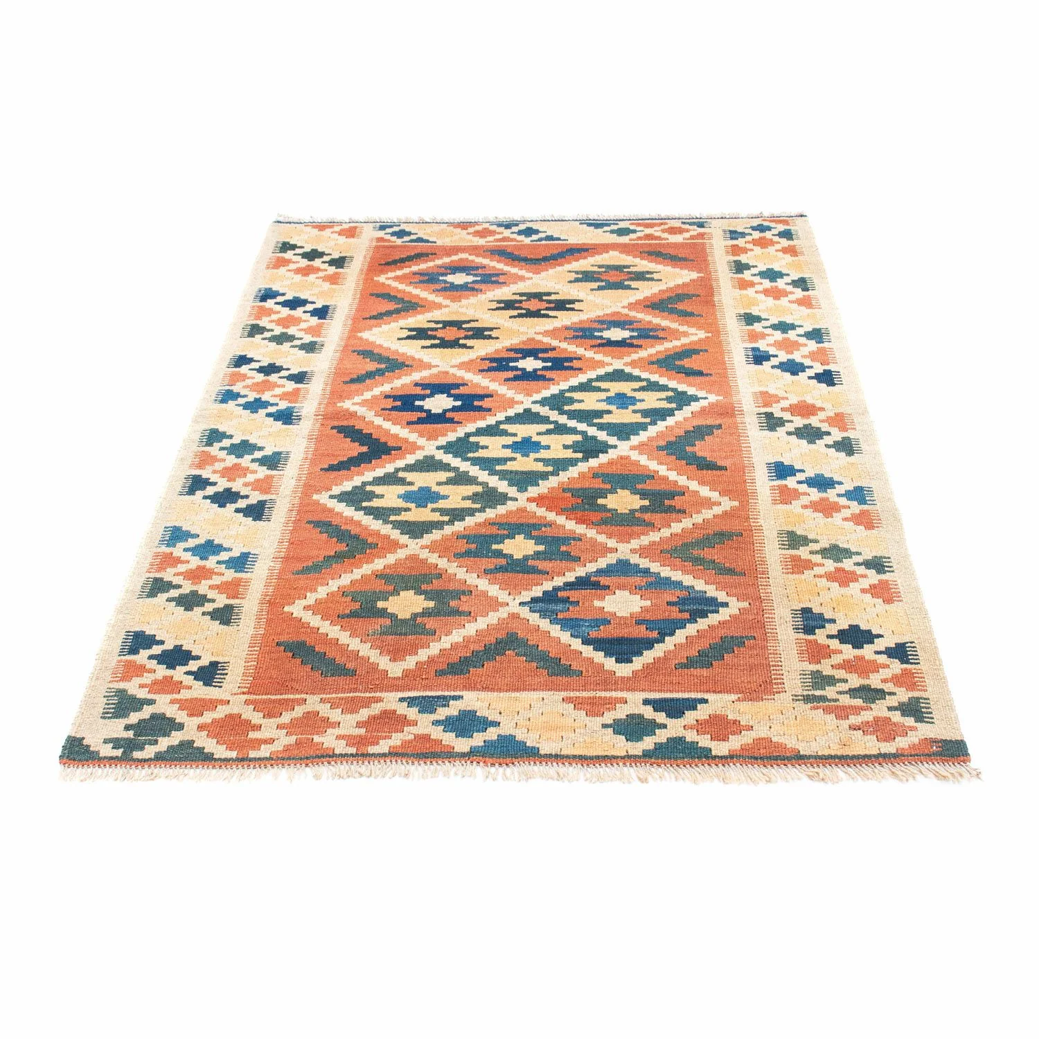 Kelim Teppich - Oriental 148 x 106 cm - braun - Image 5