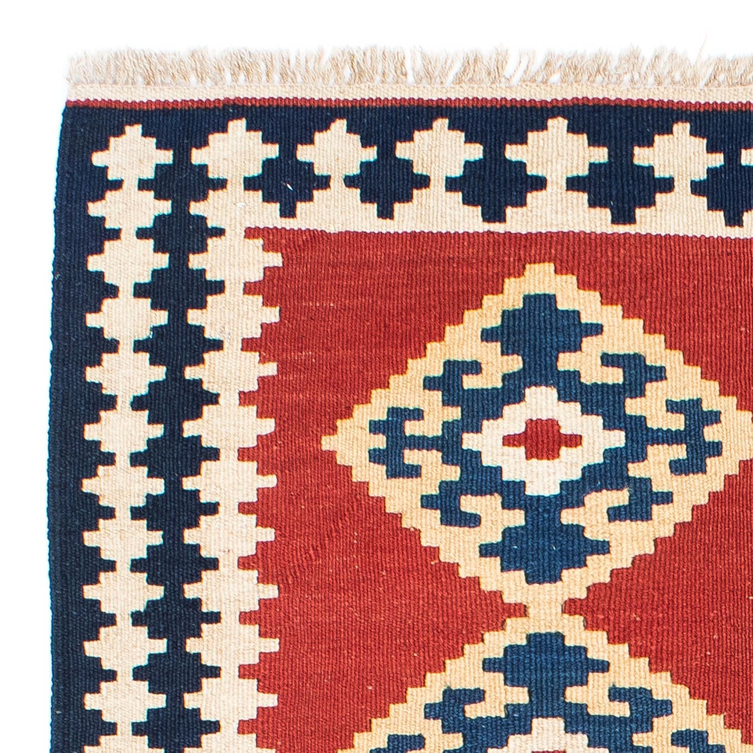 Kelim Teppich - Oriental 148 x 108 cm - rot - Image 3