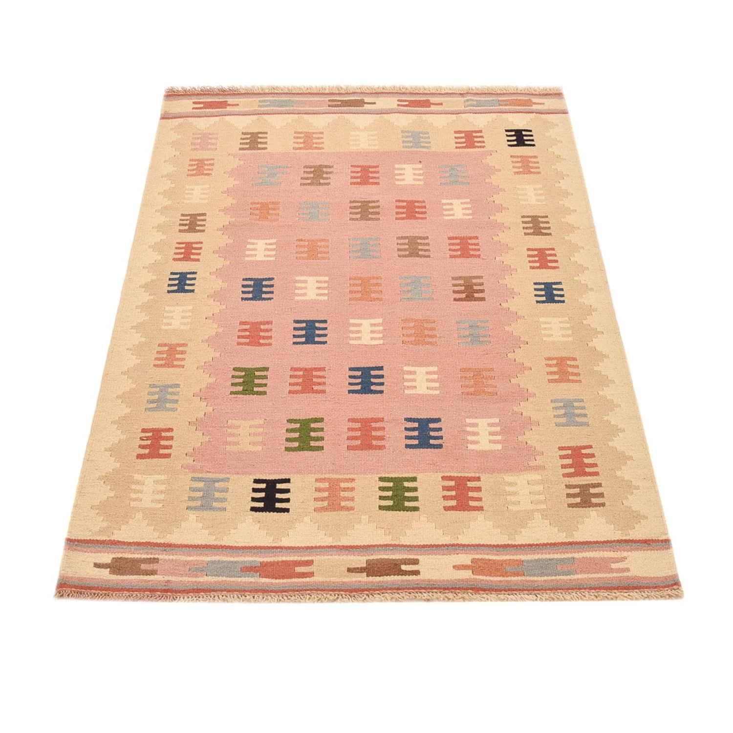 Kelim Fars Teppich 150x94cm - Image 5
