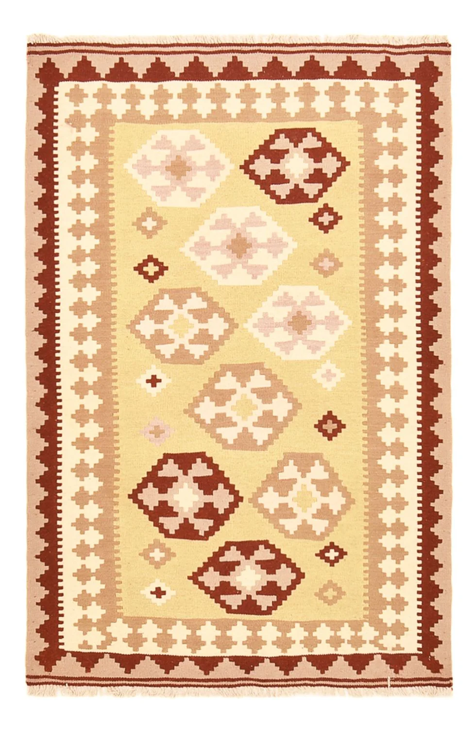 Kelim Teppich - Oriental - 152 x 100 cm - mehrfarbig