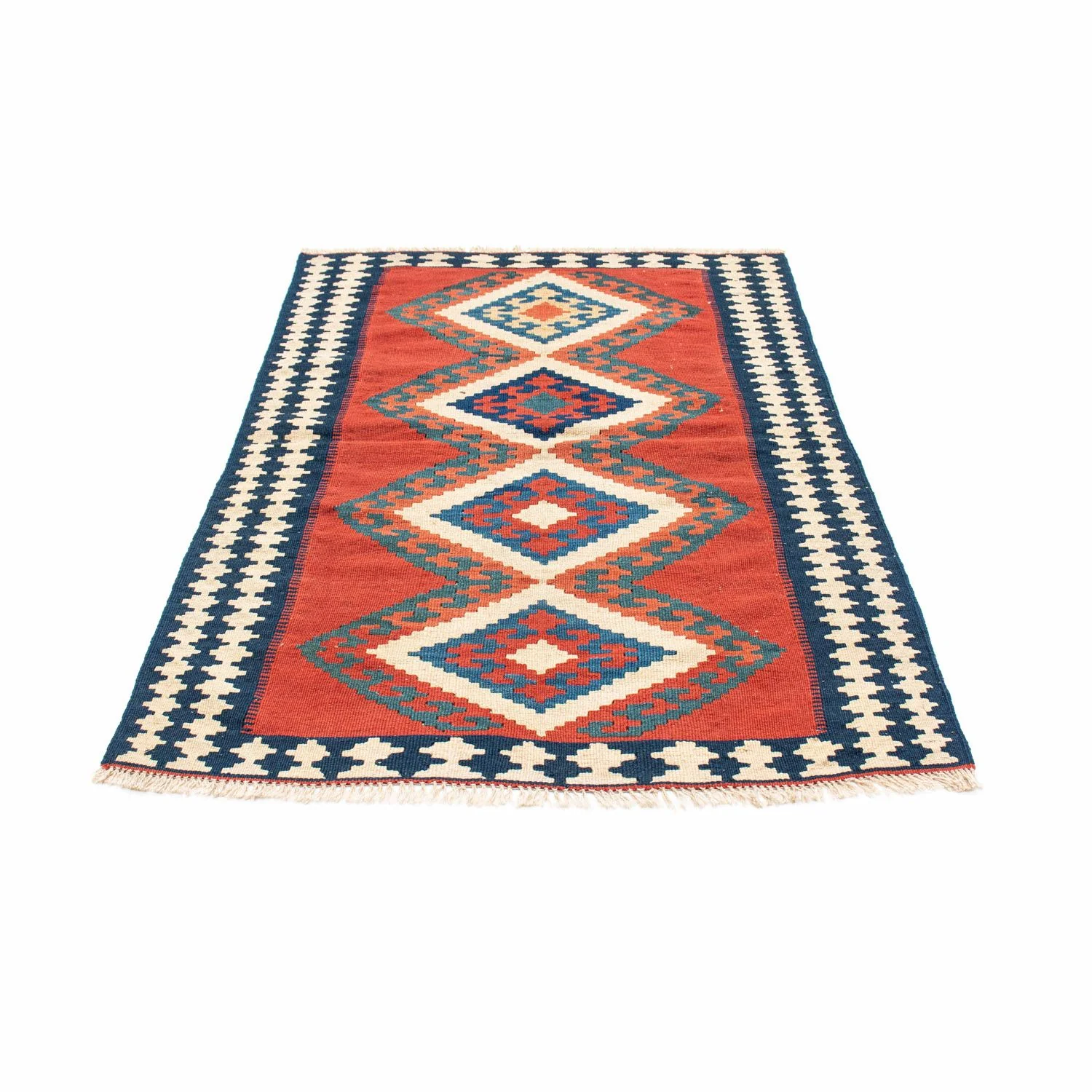Kelim Teppich - Oriental 152 x 103 cm - rot - Image 5