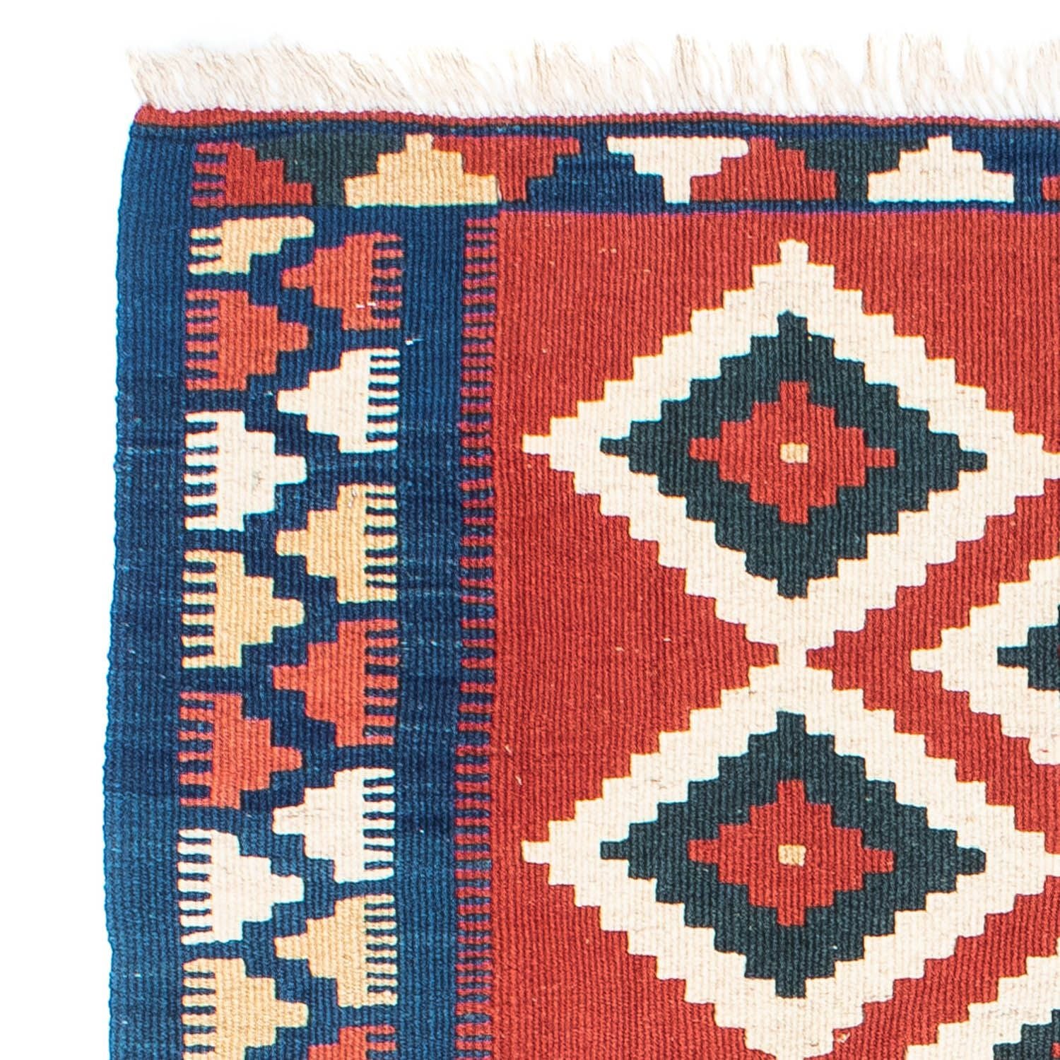 Kelim Teppich - Oriental 156 x 98 cm - rot - Image 3