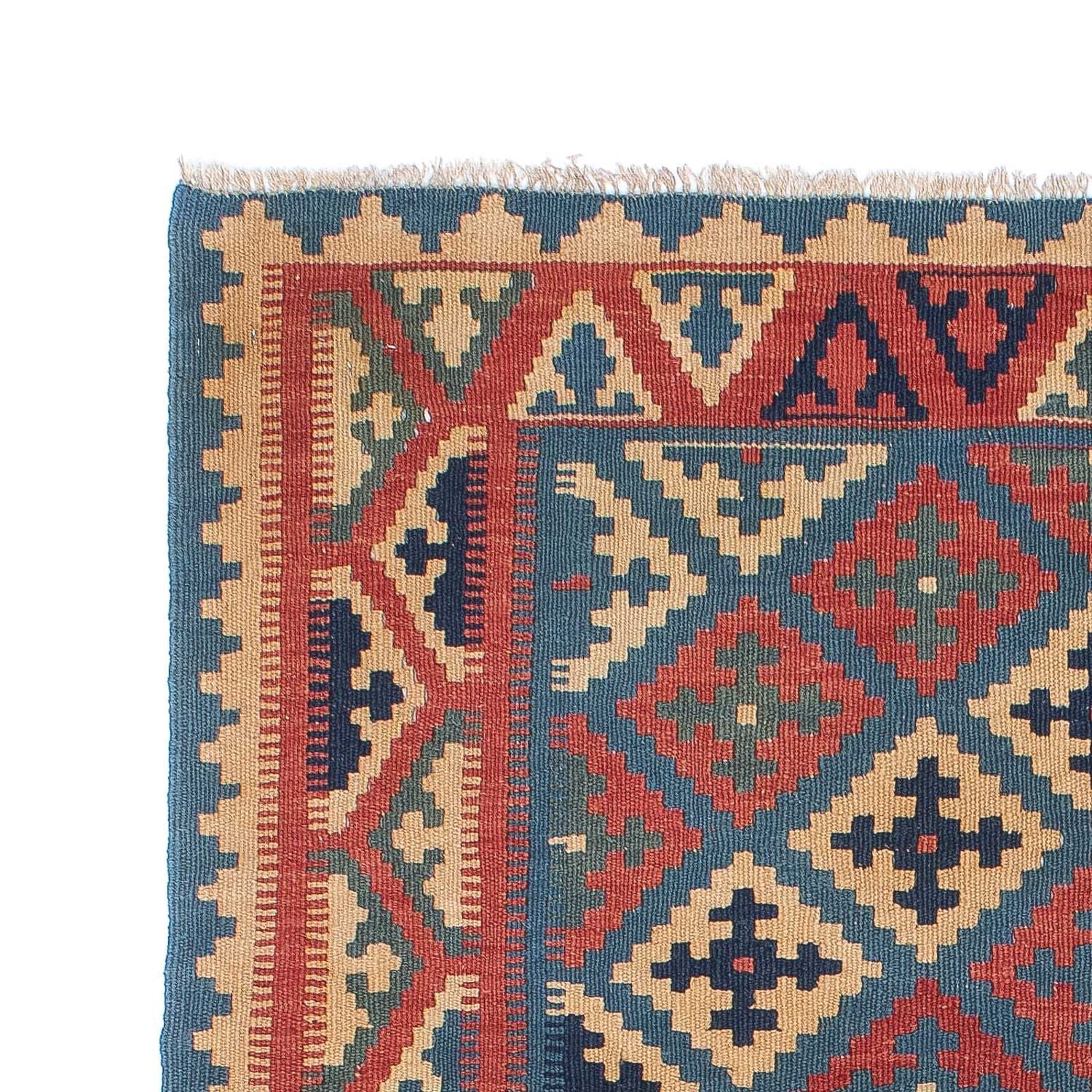 Kelim Teppich - Oriental 166 x 127 cm - blau - Image 3