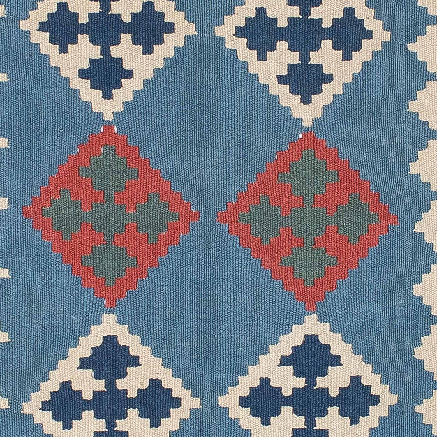 Kelim Teppich - Oriental 168 x 115 cm - blau - Image 2