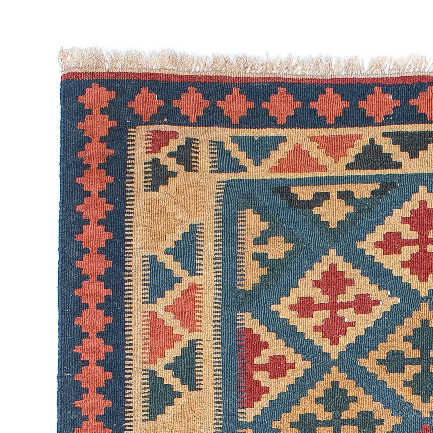 Kelim Teppich - Oriental 168 x 118 cm - blau - Image 3