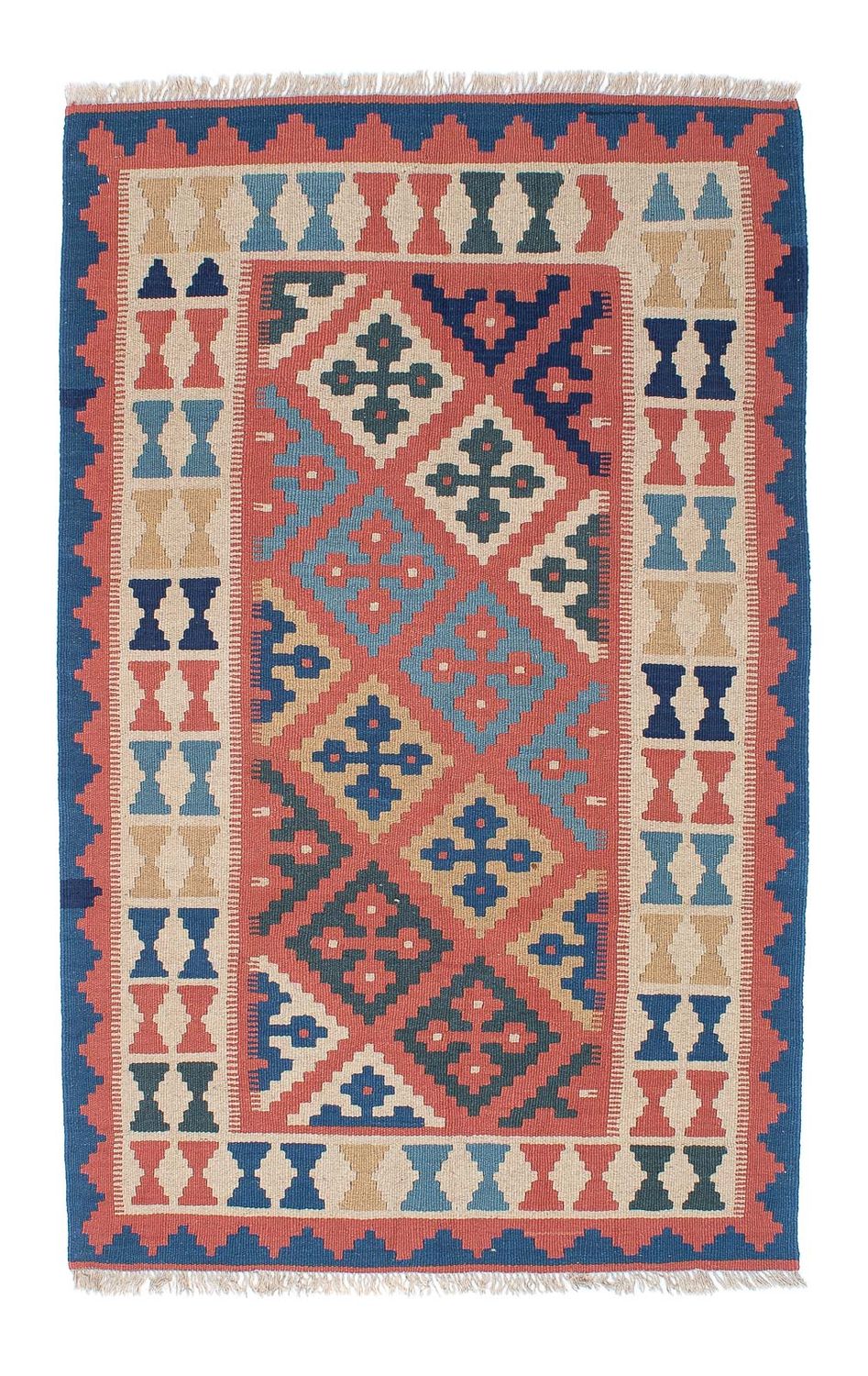 Kelim Teppich - Oriental 172 x 108 cm - mehrfarbig