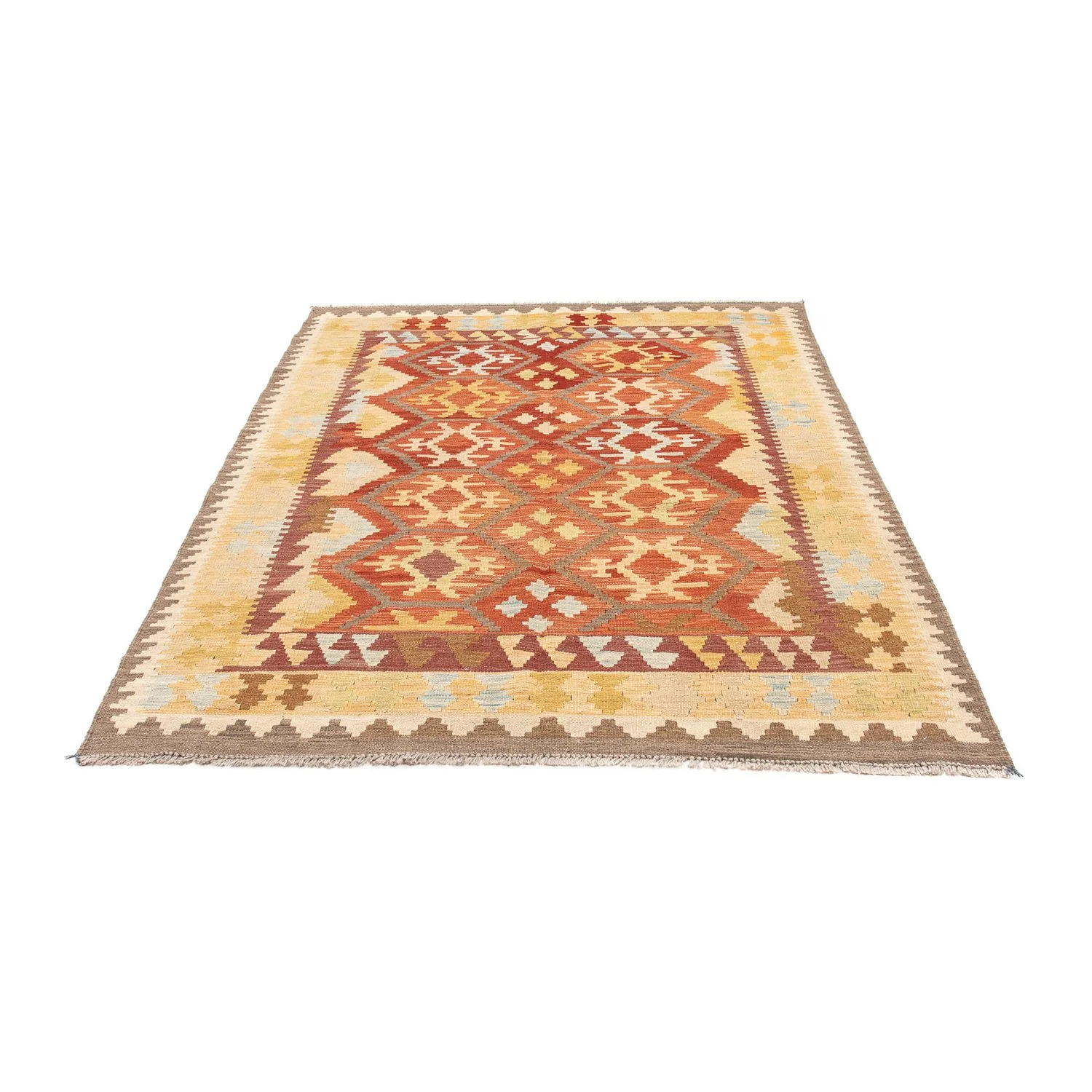 Kelim Teppich - Oriental 175 x 117 cm - blau - Image 5