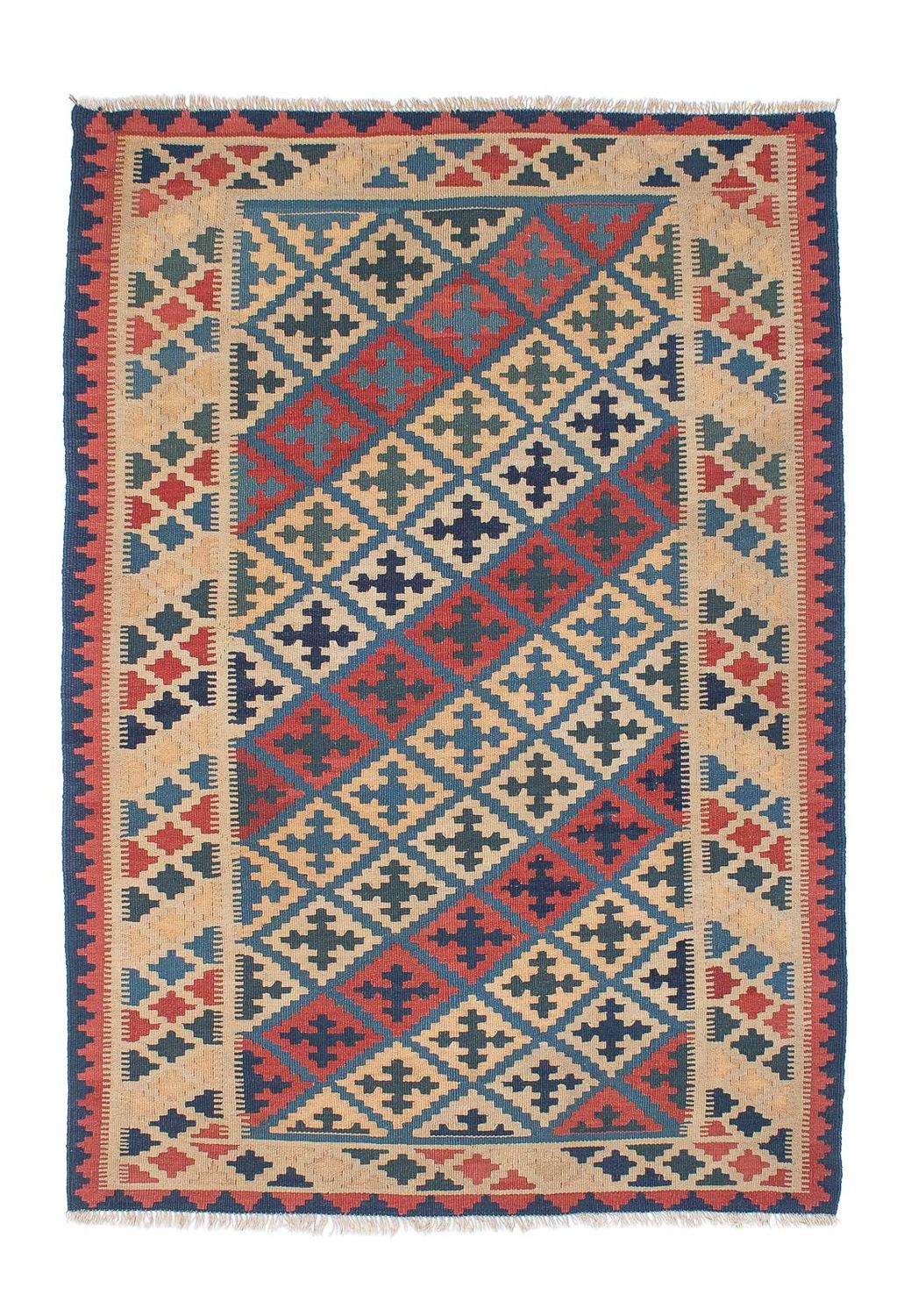 Kelim Teppich - Oriental 176 x 122 cm - mehrfarbig