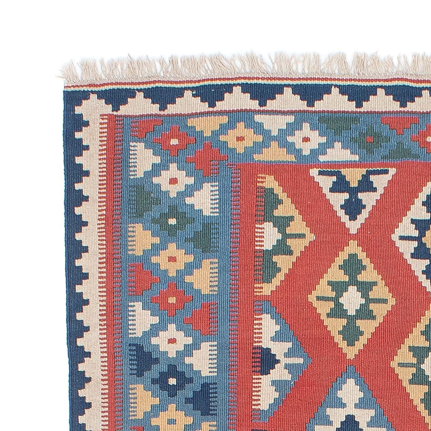 Kelim Teppich - Oriental 177 x 117 cm - blau - Image 3