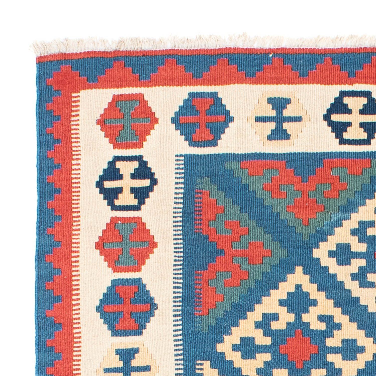Kelim Teppich - Oriental 177 x 122 cm - blau - Image 3