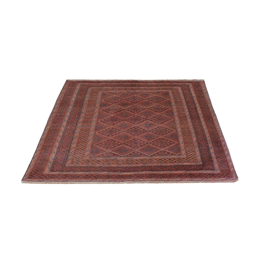 Kelim Afghan Teppich 177x135cm - Image 6