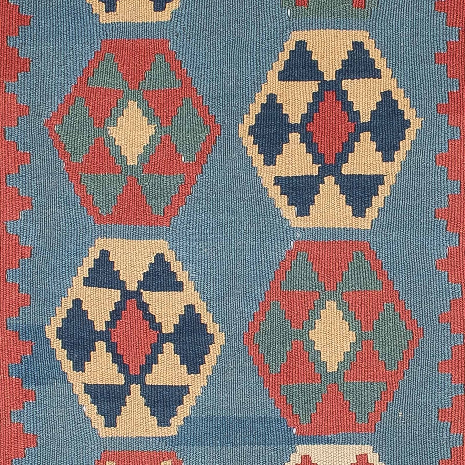 Kelim Teppich - Oriental 179 x 108 cm - blau - Image 2